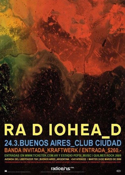 Radiohead: Buenos Aires 2009 2009 official movie poster