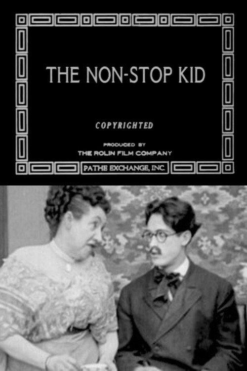 The Non-Stop Kid 1918 official movie poster