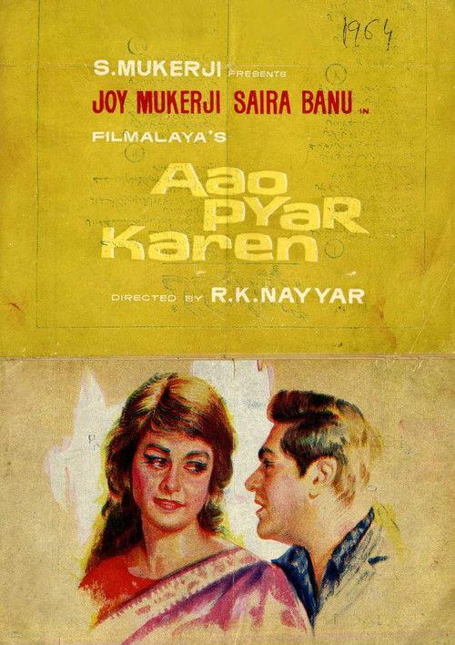 Aao Pyaar Karein 1964 official movie poster