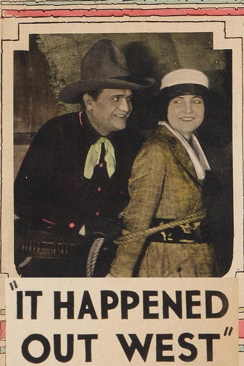It Happened Out West 1923 official movie poster