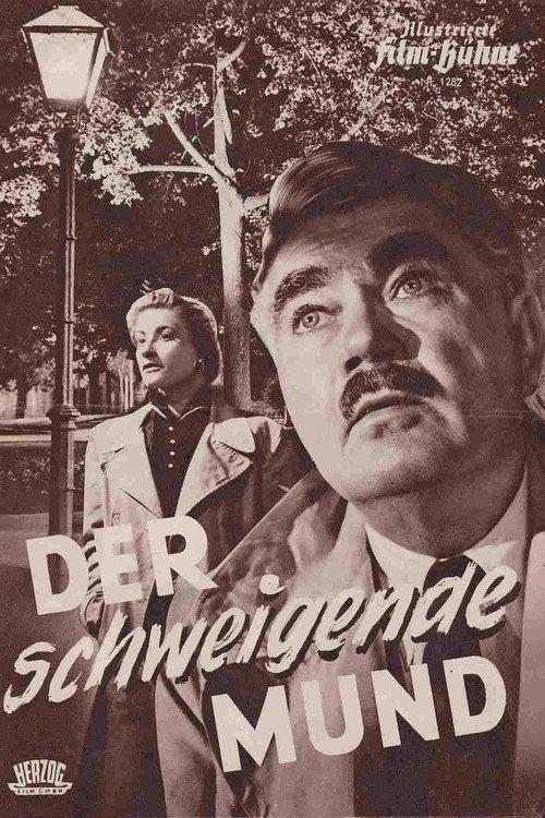 Der schweigende Mund 1951 official movie poster
