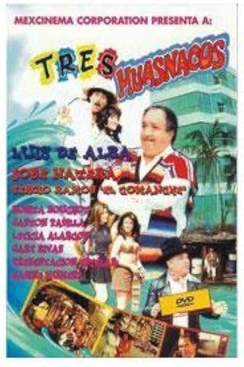 Tres huasnacos 1997 official movie poster