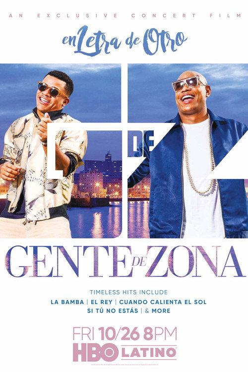 Gente de Zona: En Letra de Otro 2018 official movie poster