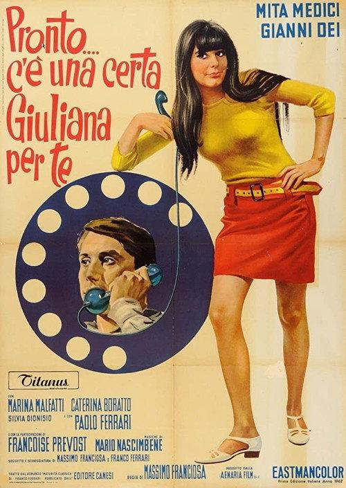 Pronto... c'è una certa Giuliana per te 1967 official movie poster