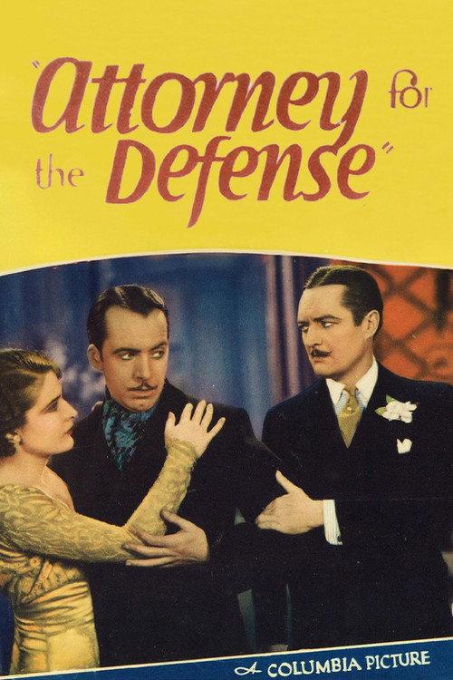 Attorney for the Defense 1932 official movie poster