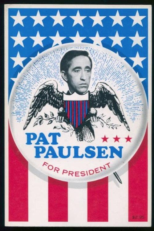 Pat Paulsen for President 1968 official movie poster