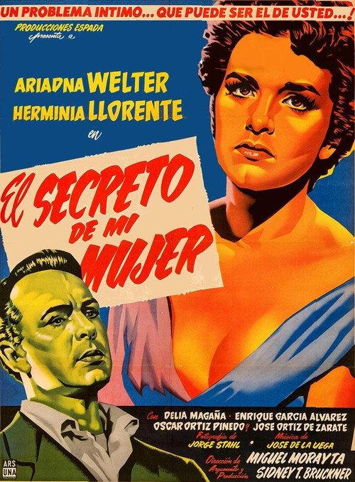 El secreto de mi mujer 1955 official movie poster