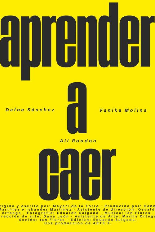 Aprender a Caer 2026 official movie poster
