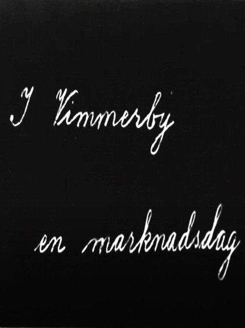In Vimmerby: A Market Day 1919 official movie poster