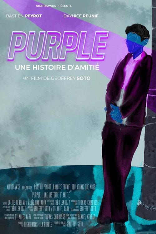 Purple – a story of friendship 2024 official movie poster