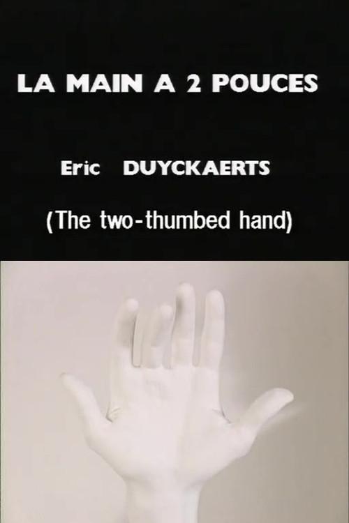 The two-thumbed hand 1993 official movie poster