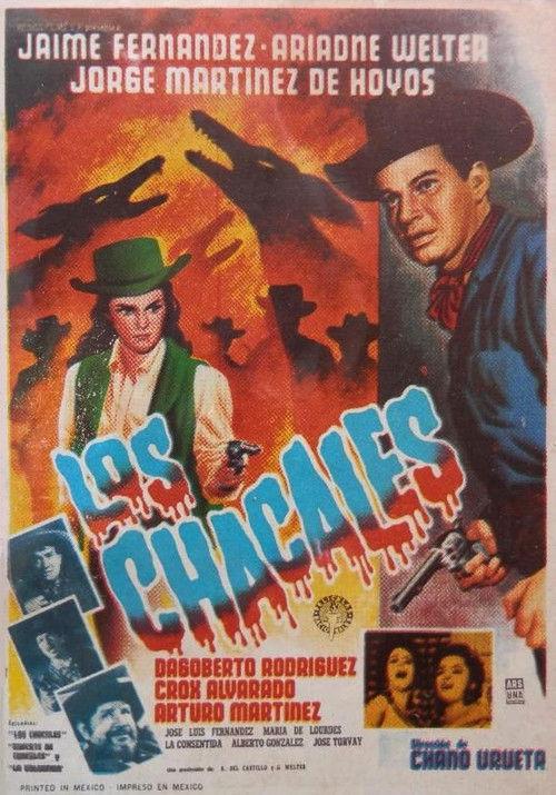 Los chacales 1963 official movie poster