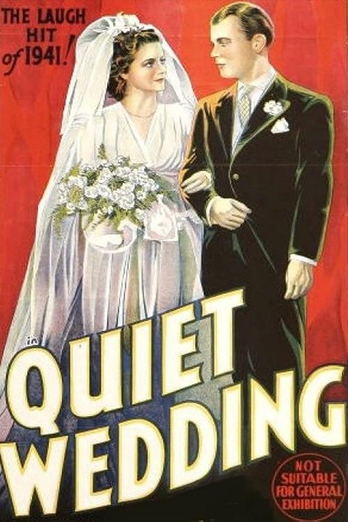 Quiet Wedding 1941 official movie poster