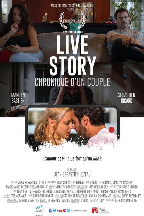 Live Story, Chronique d’un couple 2021 official movie poster