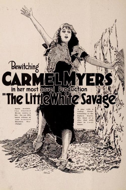 The Little White Savage 1919 official movie poster