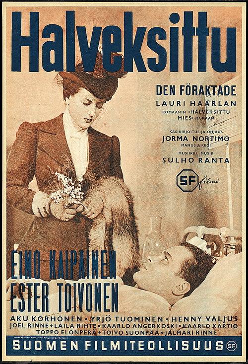 Halveksittu 1939 official movie poster