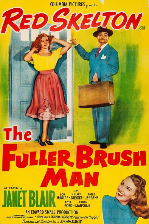 The Fuller Brush Man 1948 official movie poster