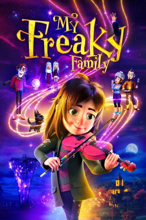 My Freaky Family 2024 official movie poster