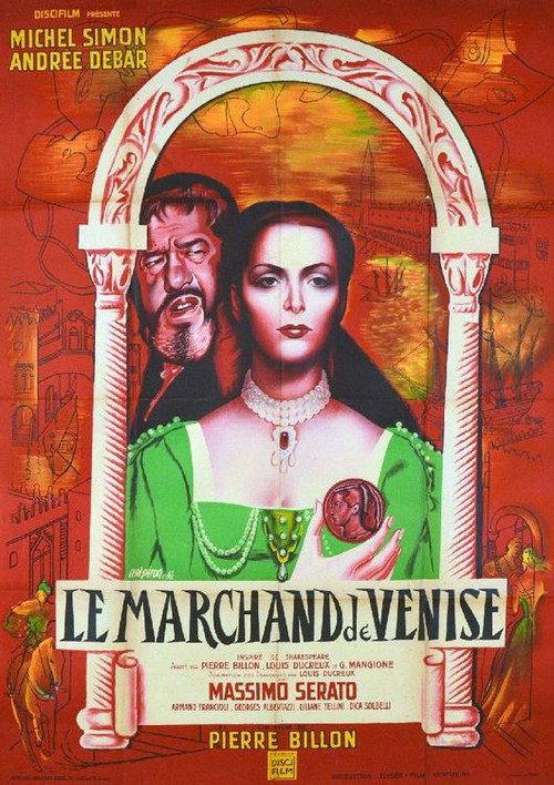 The Merchant of Venice 1953 official movie poster