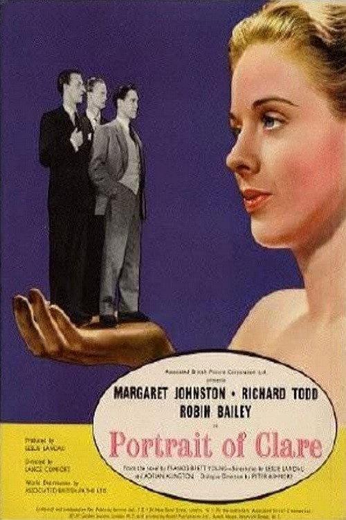 Portrait of Clare 1950 official movie poster