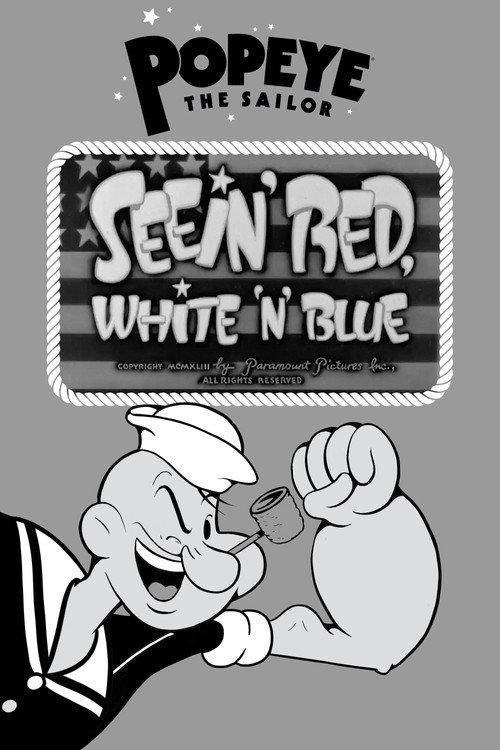 Seein' Red, White 'n' Blue 1943 official movie poster