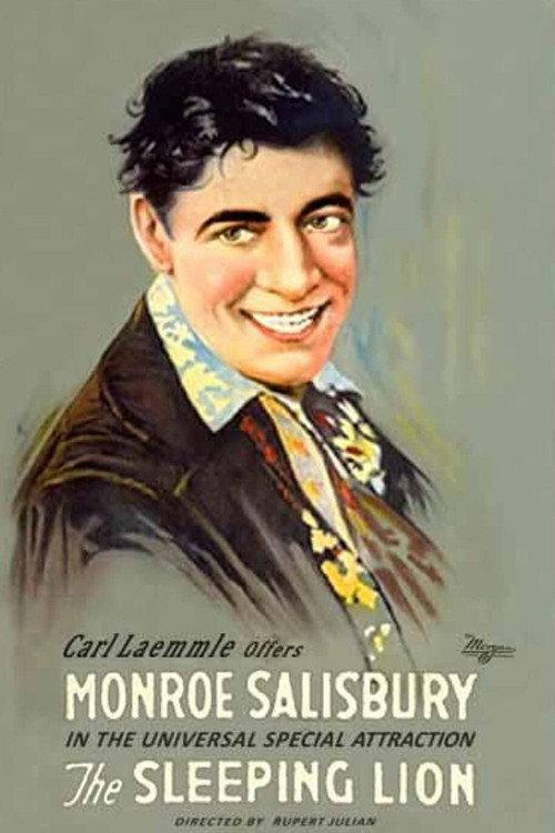 The Sleeping Lion 1919 official movie poster