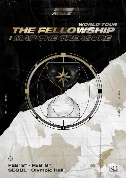ATEEZ WORLD TOUR [THE FELLOWSHIP: MAP THE TREASURE SEOUL 2020 official movie poster