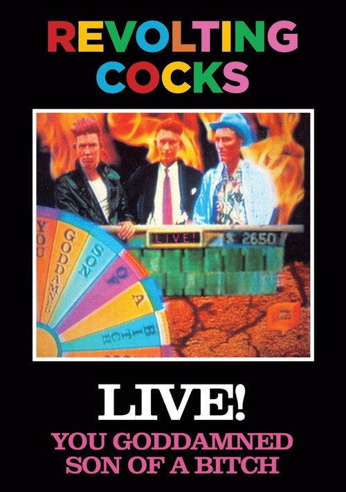 Revolting Cocks: Live! You Goddamned Son of a Bitch 1988 official movie poster