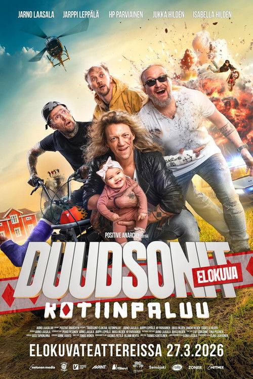 Duudsonit-elokuva: Kotiinpaluu 2026 official movie poster