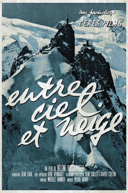 Entre Ciel et Neige 1960 official movie poster