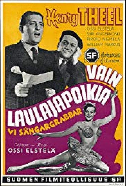 Vain laulajapoikia 1951 official movie poster