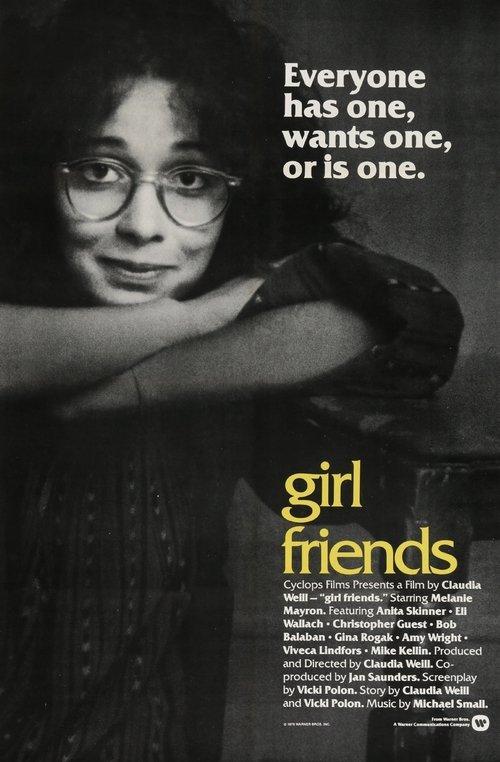 Girlfriends 1978 official movie poster