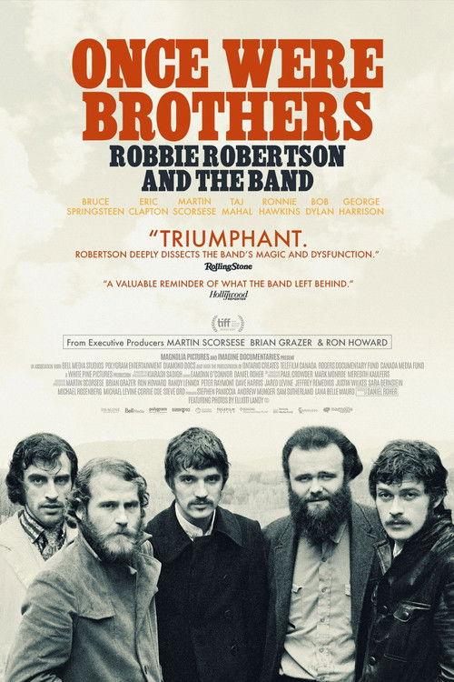 Once Were Brothers: Robbie Robertson and the Band 2020 official movie poster