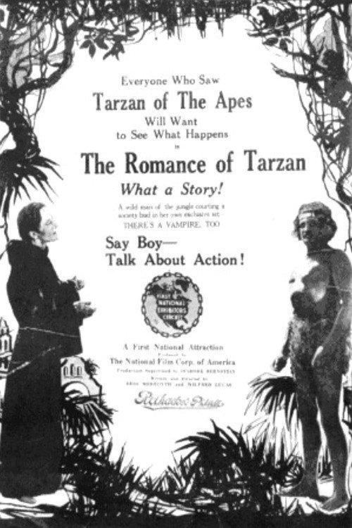 The Romance of Tarzan 1918 official movie poster