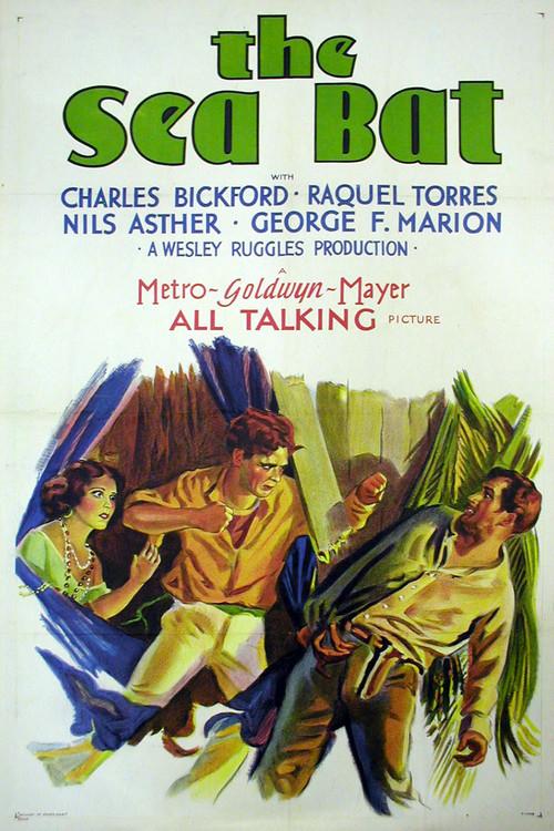 The Sea Bat 1930 official movie poster
