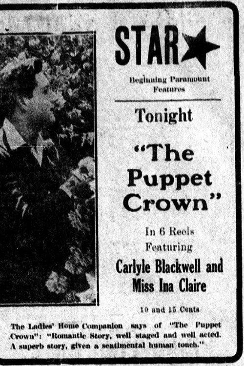 The Puppet Crown 1915 official movie poster