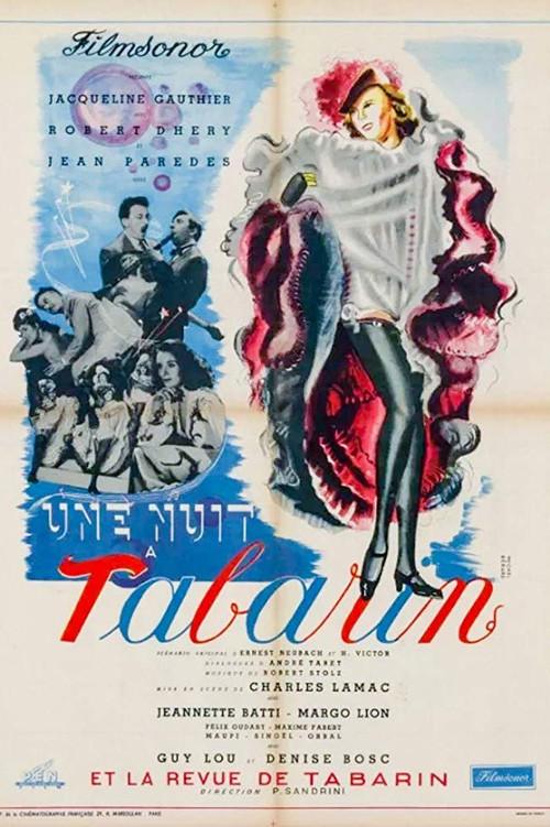 One Night at the Tabarin 1947 official movie poster