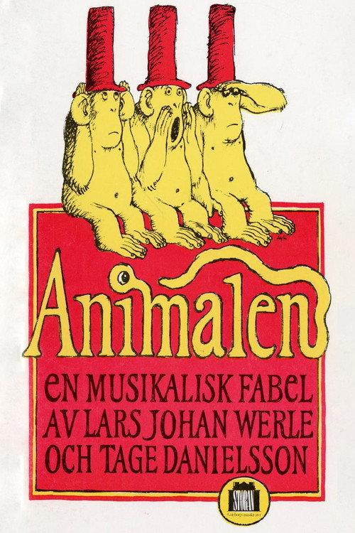 Animalen 1984 official movie poster