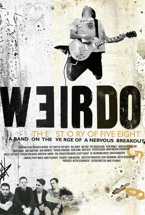 Weirdo: The Story of Five Eight 2024 official movie poster