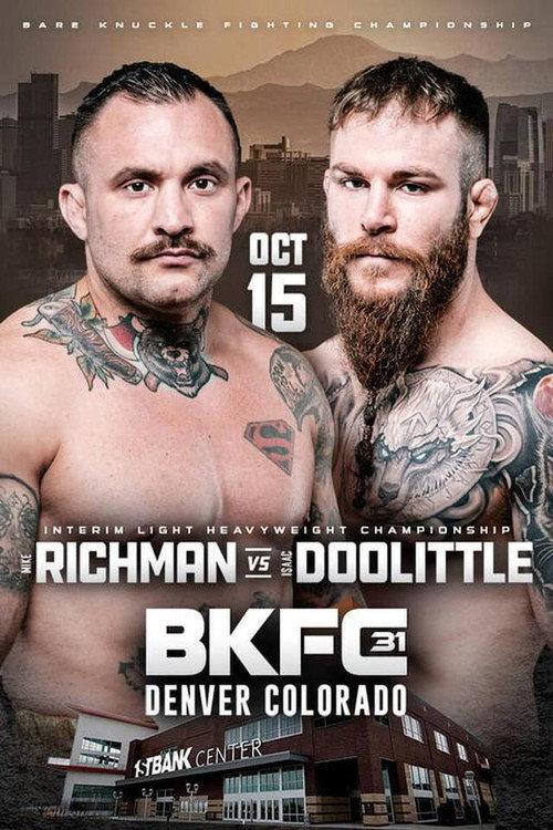 BKFC 31: Richman vs Doolittle 2022 official movie poster