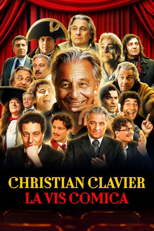 Christian Clavier: La Vis Comica 2025 official movie poster