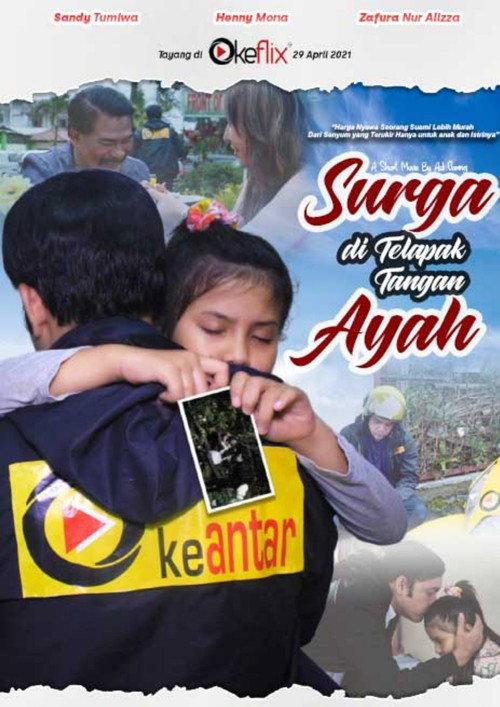 Surga di Telapak Tangan Ayah 2021 official movie poster