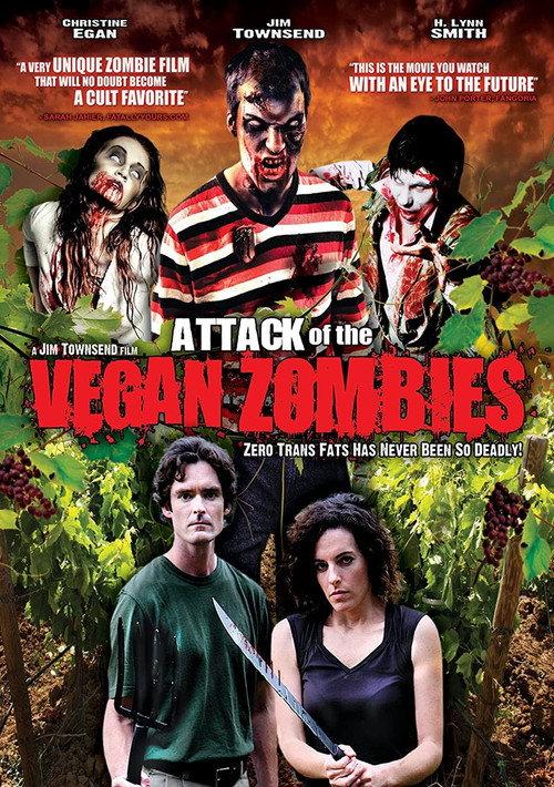 Attack of the Vegan Zombies! 2010 official movie poster
