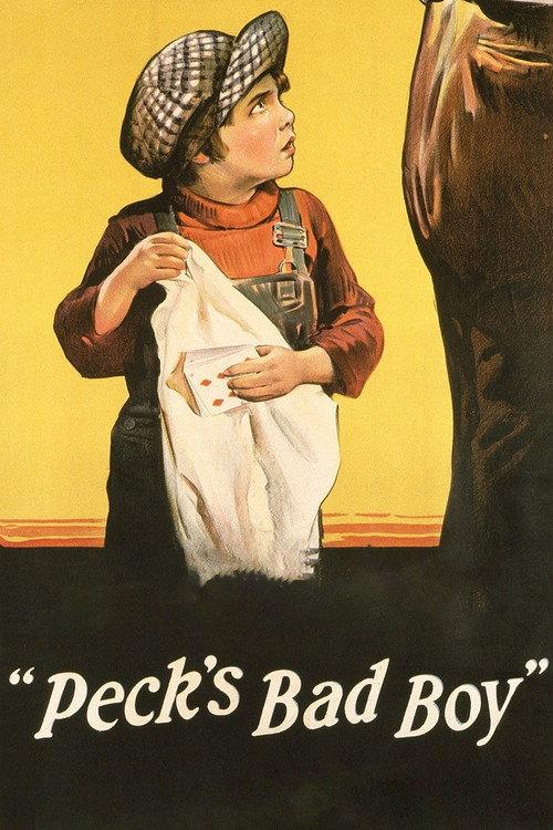 Peck's Bad Boy 1921 official movie poster