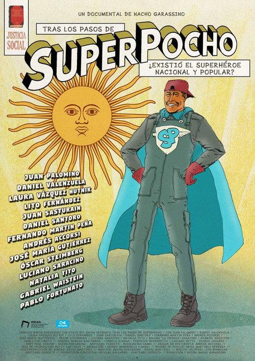Tras los pasos de Superpocho 2025 official movie poster
