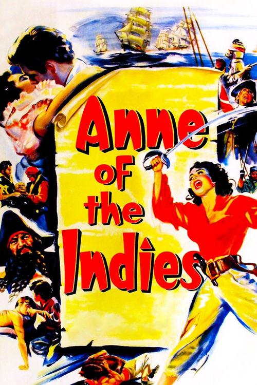 Anne of the Indies 1951 official movie poster