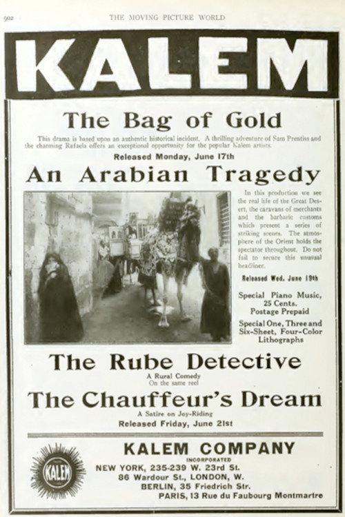 An Arabian Tragedy 1912 official movie poster