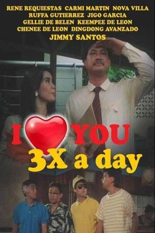 I Love You Three Times a Day 1988 official movie poster