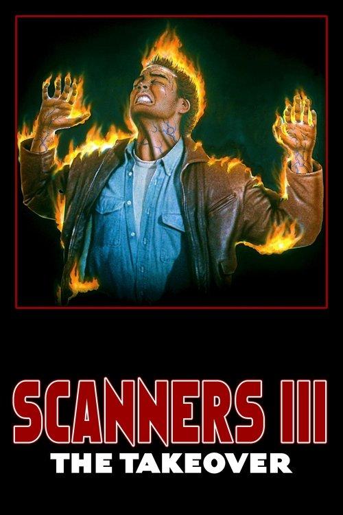 Scanners III: The Takeover 1992 official movie poster