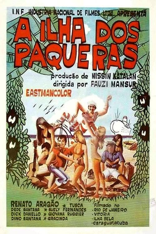 The Island of the Flirters 1970 official movie poster